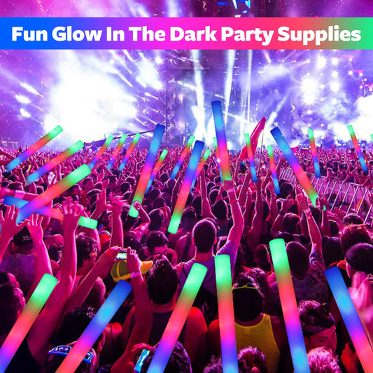 Wellent party glow sticks bulk arrangement enhances crowd energy with dynamic color changes.