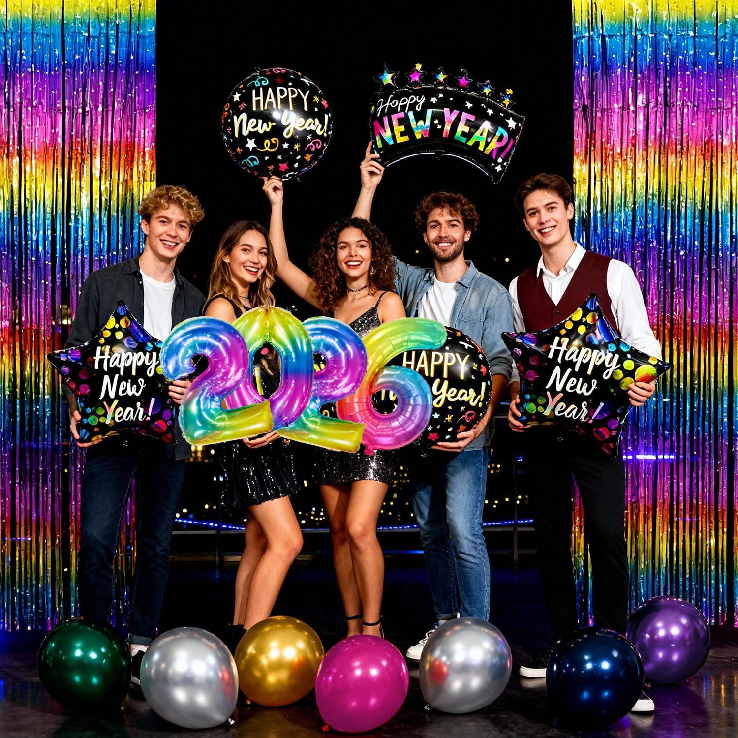 Wellspar 2026 balloons and Mylar balloons brighten the room with shine.