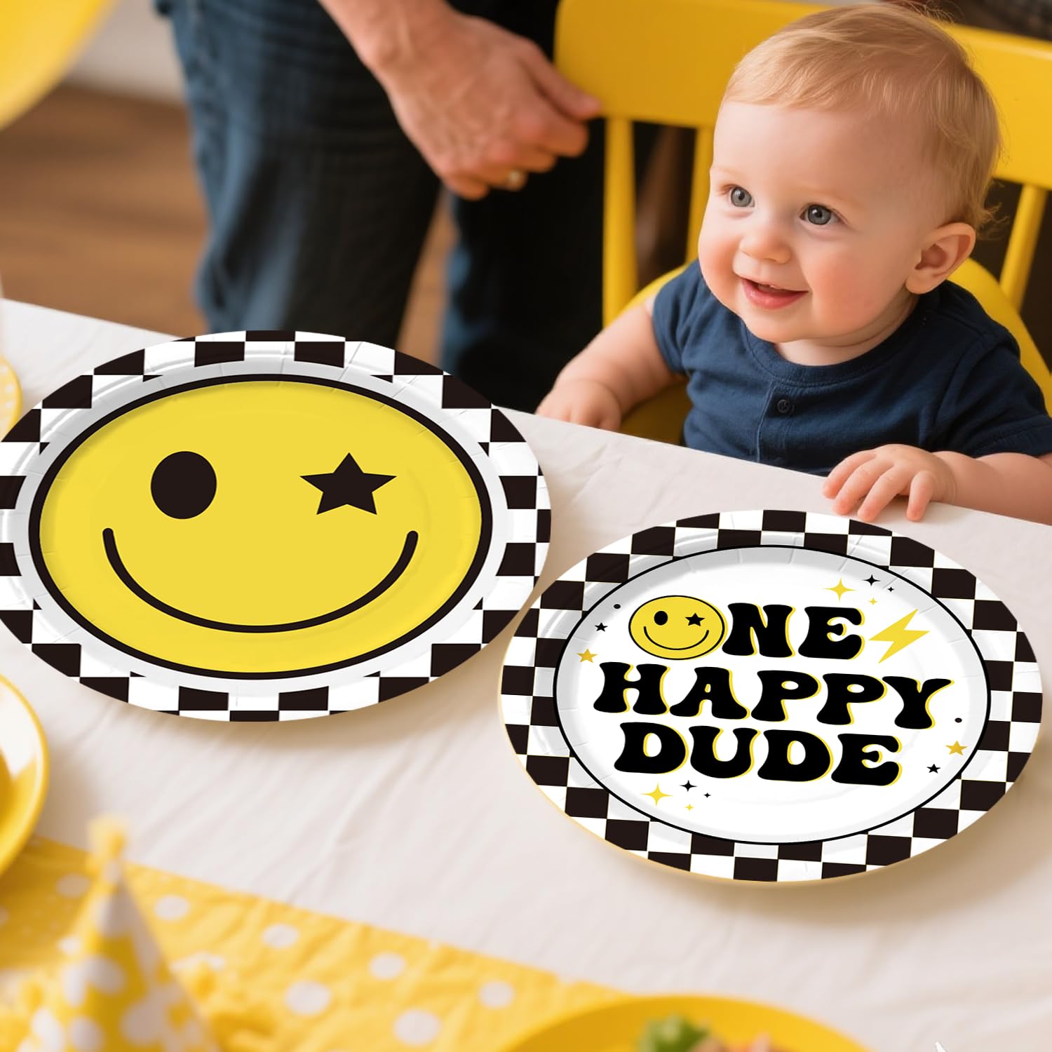 Wellspar One Happy Dude photo banner for memorable birthday photos
