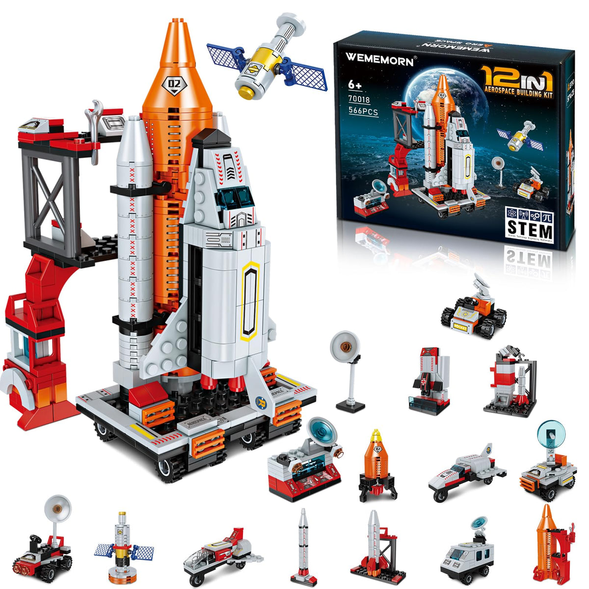 WEMEMORN space shuttle assembly promotes hands-on STEM learning.