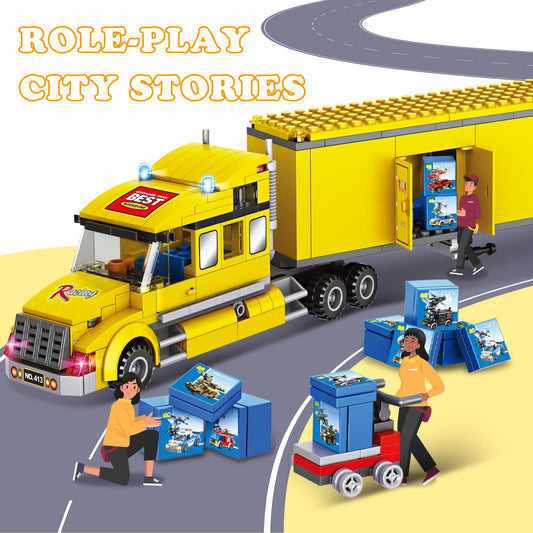 WEMEWEME delivery truck with detachable cab for easy reconfiguration