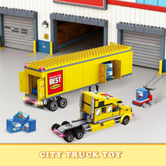 WEMEWEME LEGO-compatible city truck expands play sets