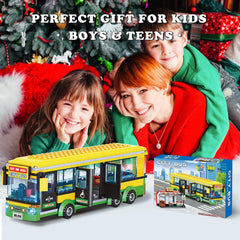 WEMEWEME realistic city bus color scheme enhances display and collectible appeal