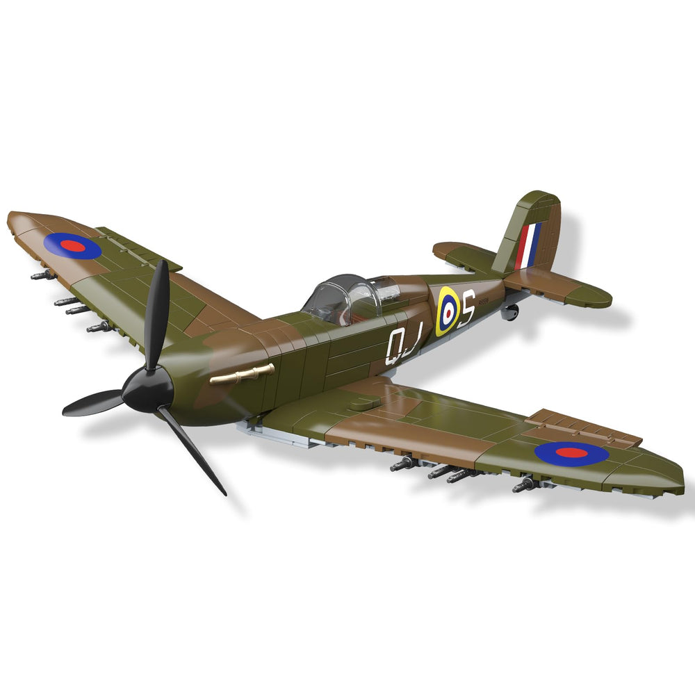 WEMEWEME Spitfire model assembly reveals intricate connections for display and collection.