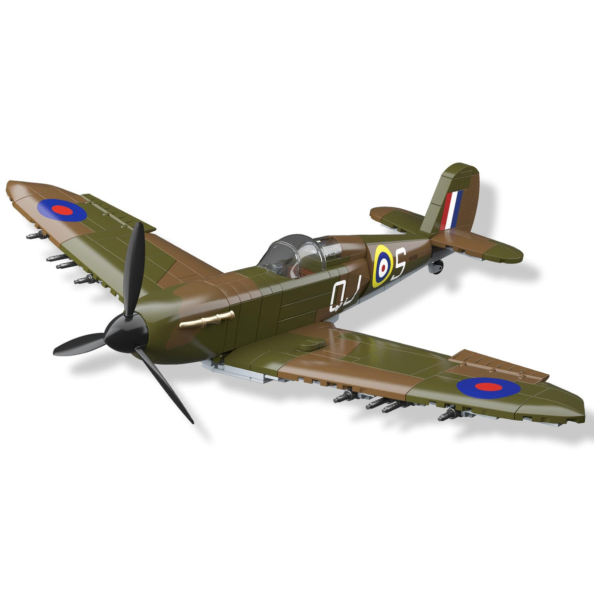 WEMEWEME Spitfire model assembly reveals intricate connections for display and collection.