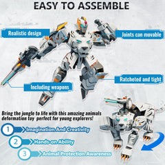 Wenbeier child-assembly: kids can assemble and transform independently.