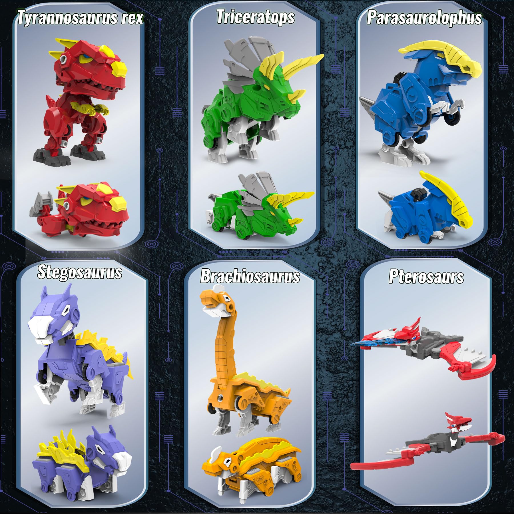 Wenbeier brachiosaurus dino transformable mode encouraging creativity