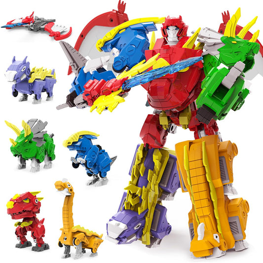Wenbeier robot dinosaur toy package image showing gift-ready box