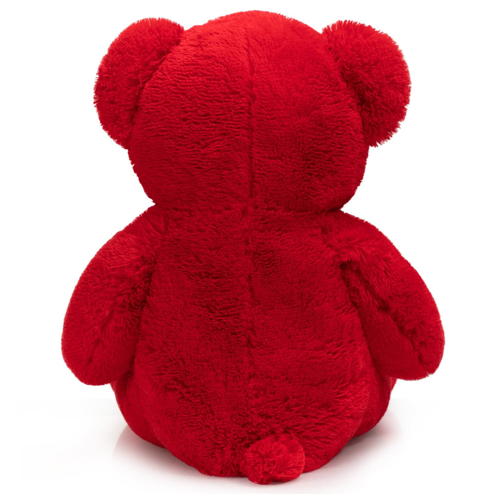 WENMOTDY red satin ribbon adds gift ready appeal.