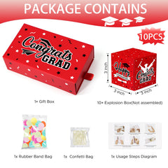 WenmthG confetti pack inside adds festive sparkle to the money gift.