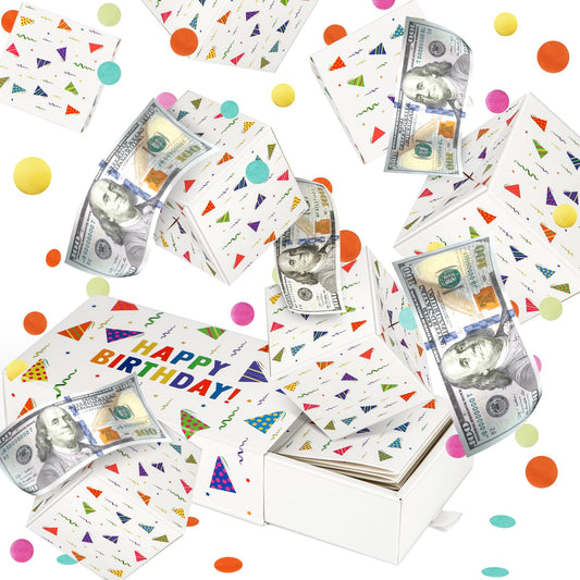 WenmthG Happy Birthday Surprise Box explodes with confetti for unforgettable birthday moments