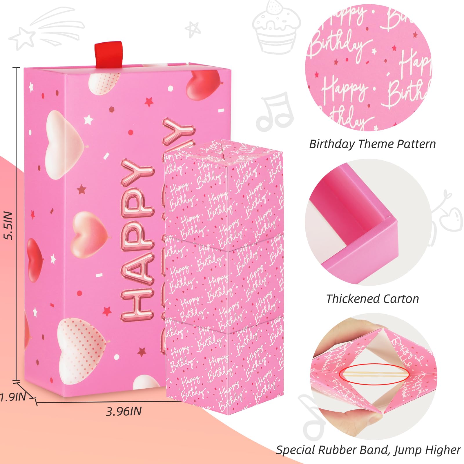 WenmthG packaging suitable for birthdays and celebrations