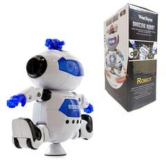 WenToyce battery-powered robot runs on 3 AA batteries for portability