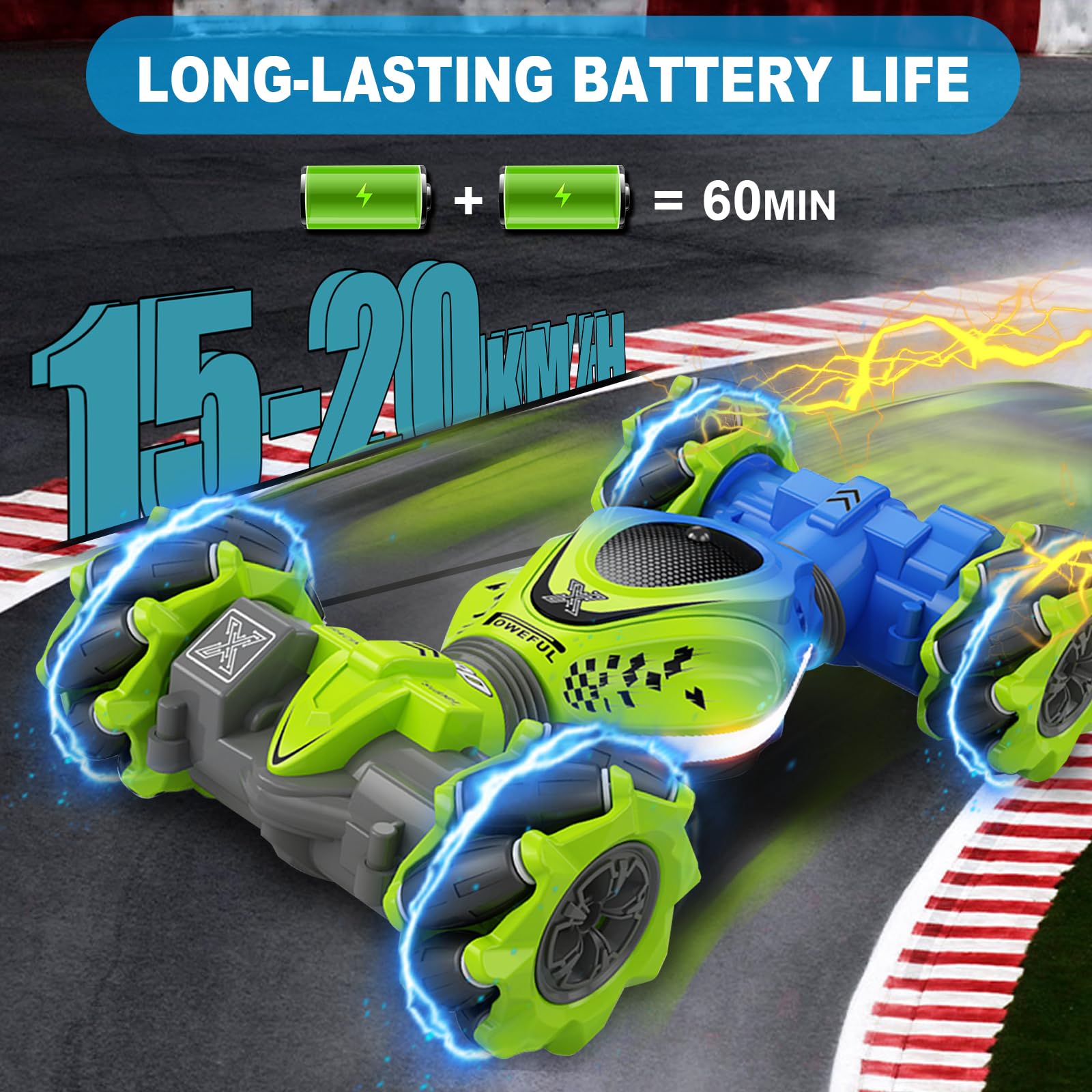 Bionic spine twist enables flexible steering and tricks.