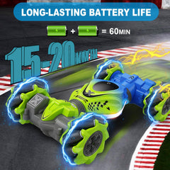 Bionic spine twist enables flexible steering and tricks.