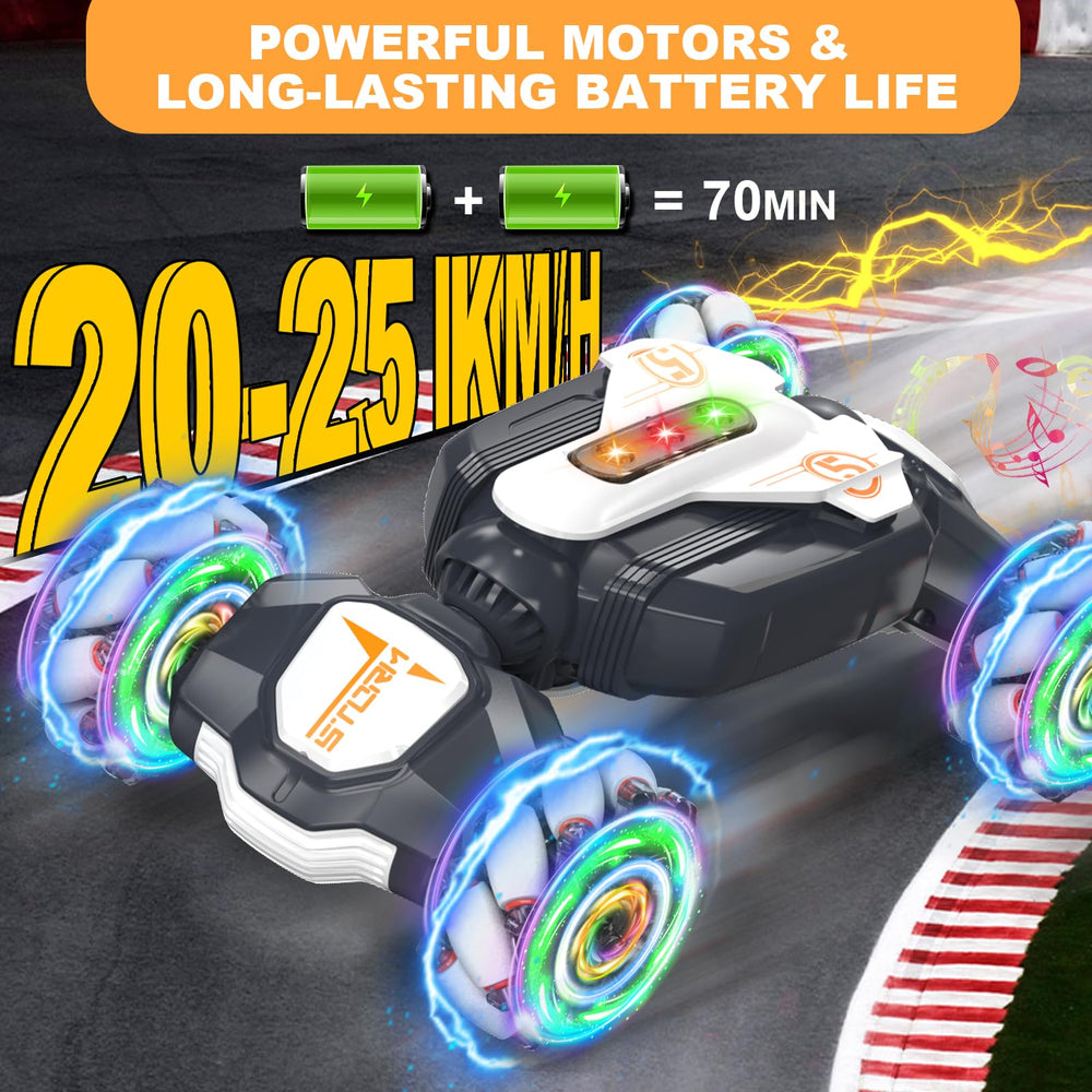 Weocar RC stunt car in gift-ready packaging for gifting