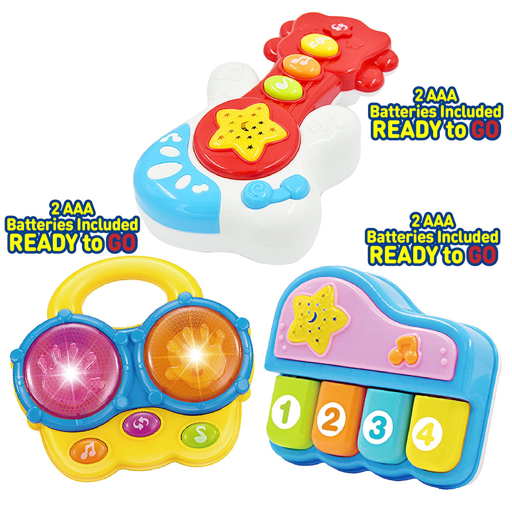 WEofferwhatYOUwant bongo drums with responsive sounds for active play