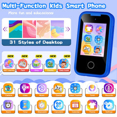 WEOLULI kids phone in selfie mode for capturing moments on the go