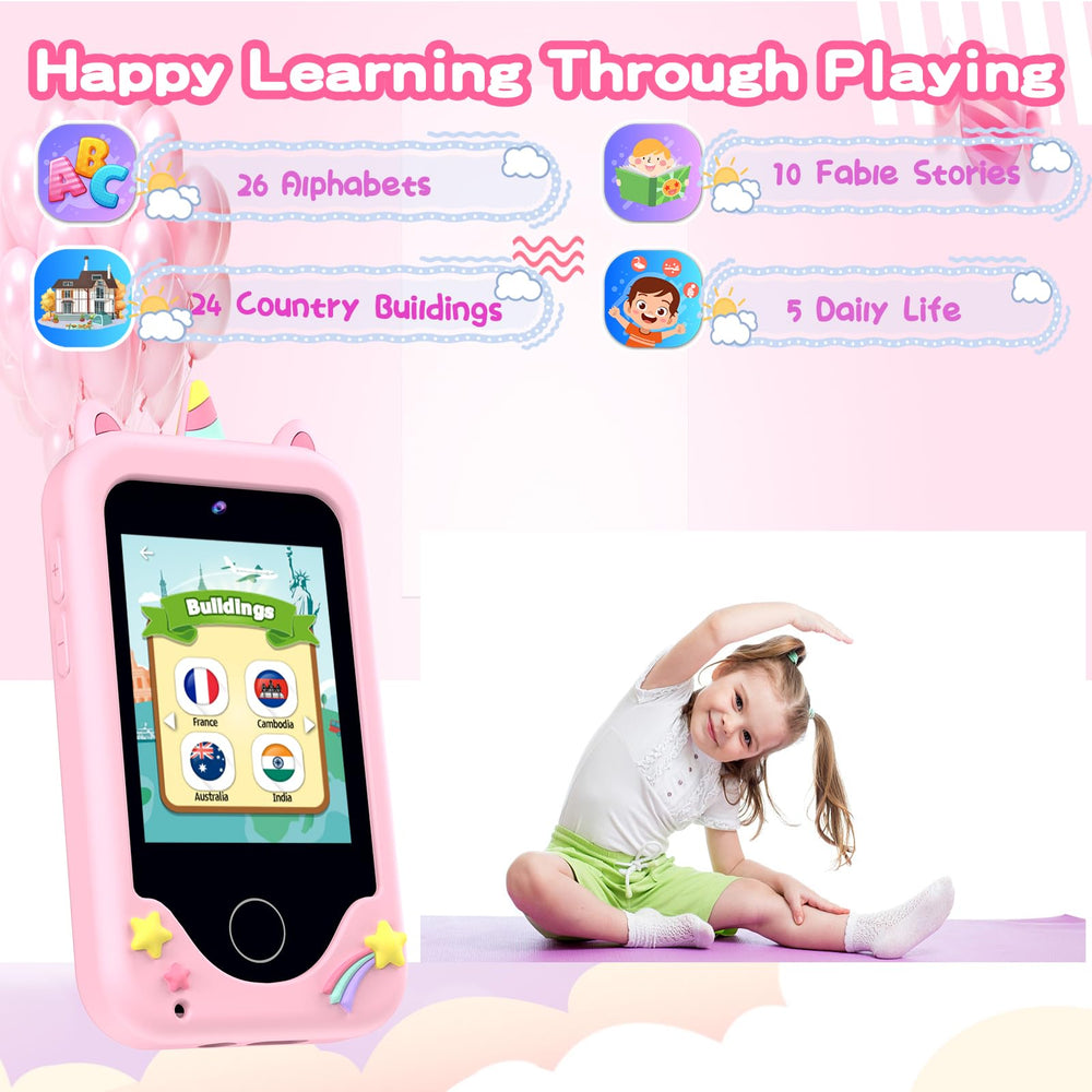WEOLULI Kids Smart Phone drawing feature sparks creativity
