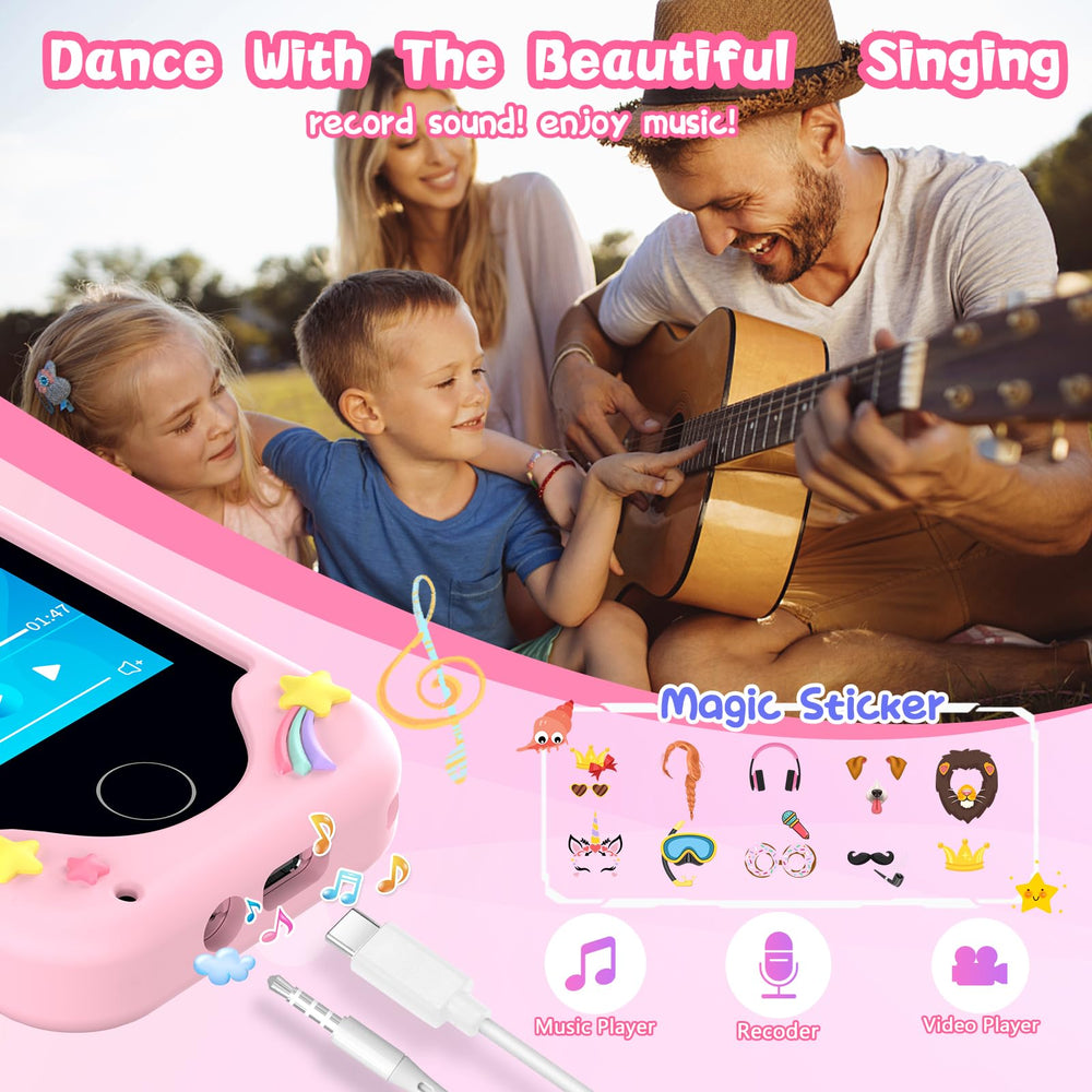 WEOLULI Kids Smart Phone MP3 player delivers kid-friendly music