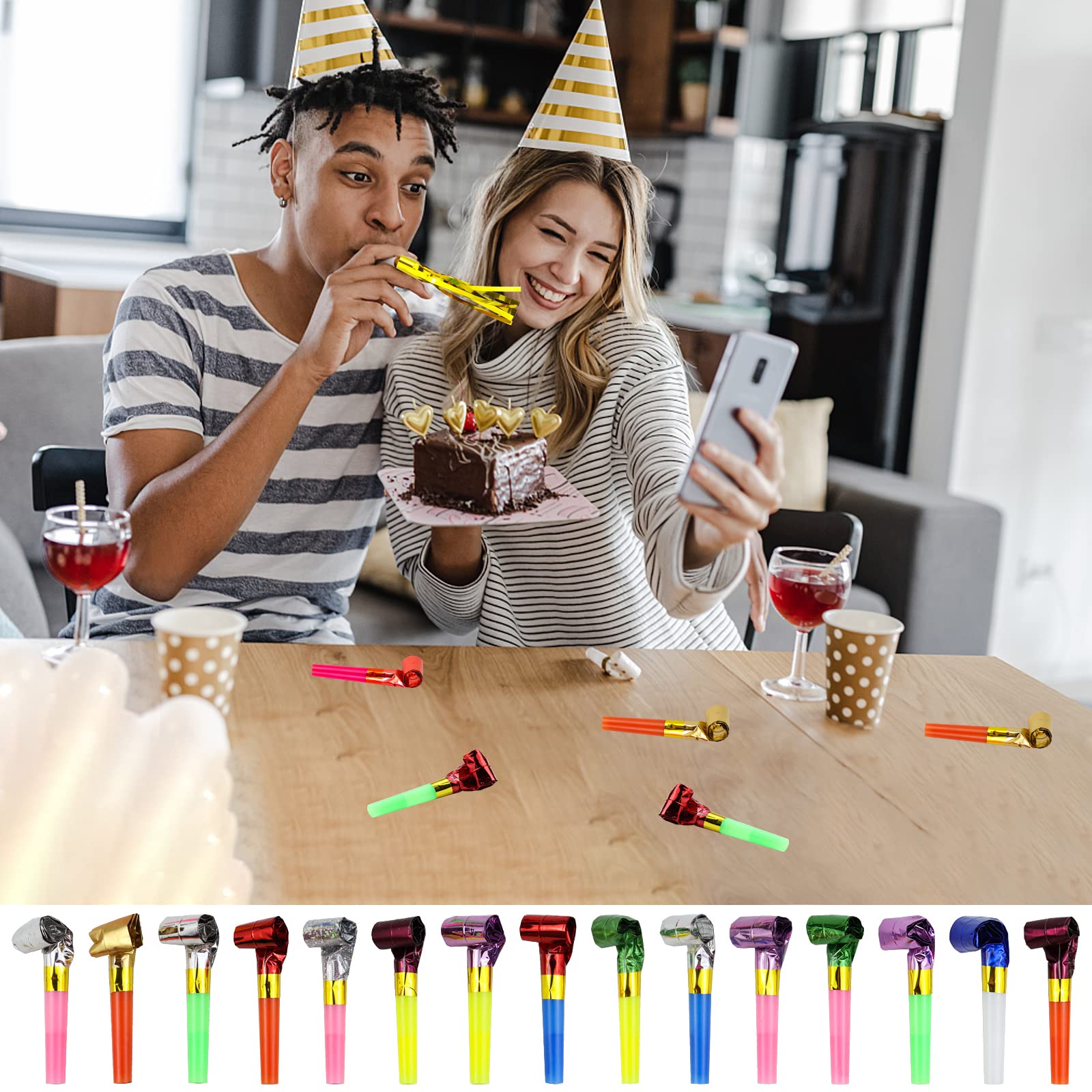WEOXPR bright color party pack enhances décor and photos