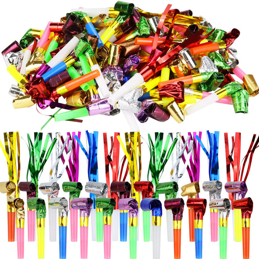 WEOXPR paper blowouts 8 cm add festive sound to parties