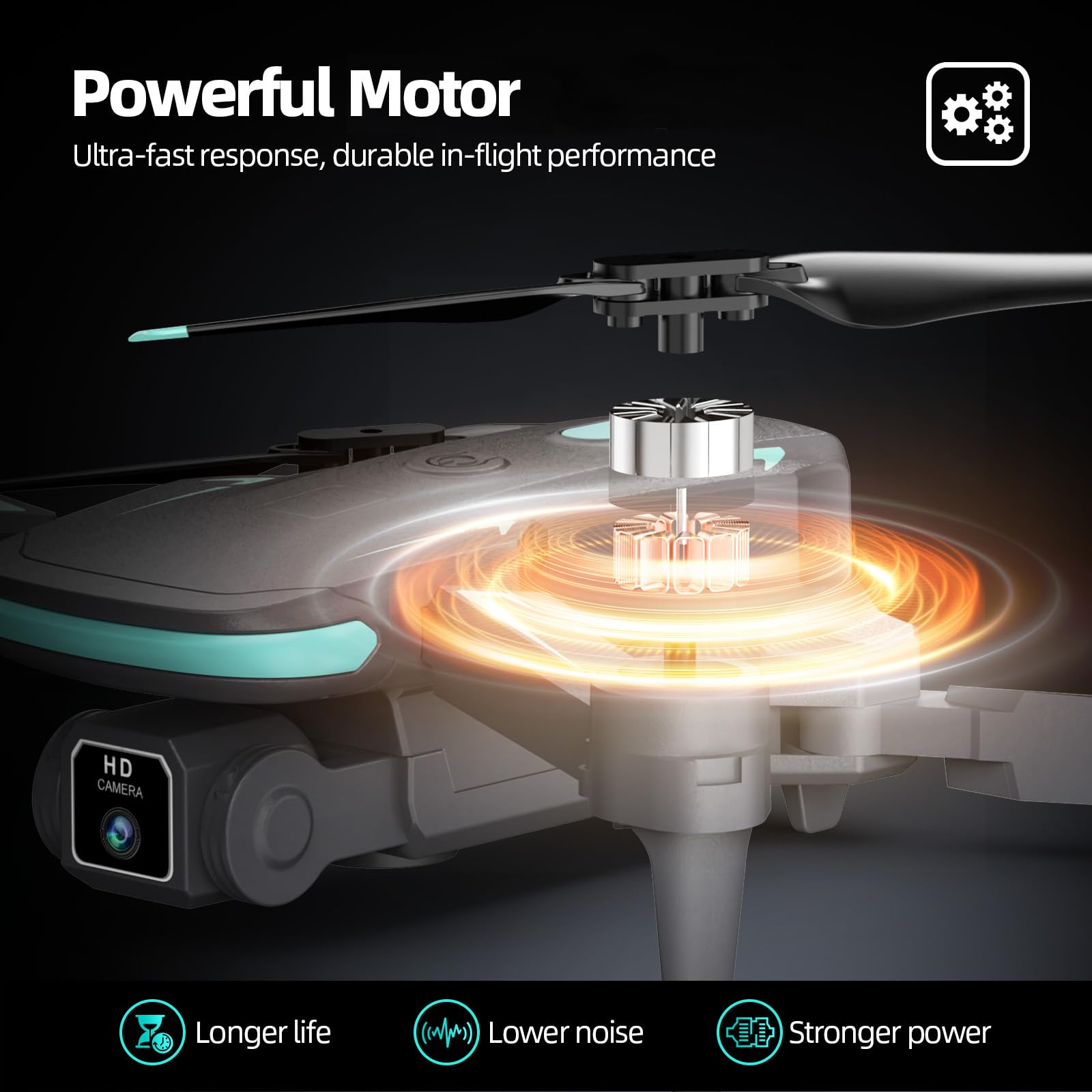 WEPETCO drone gesture shot feature enables hands-free selfies.
