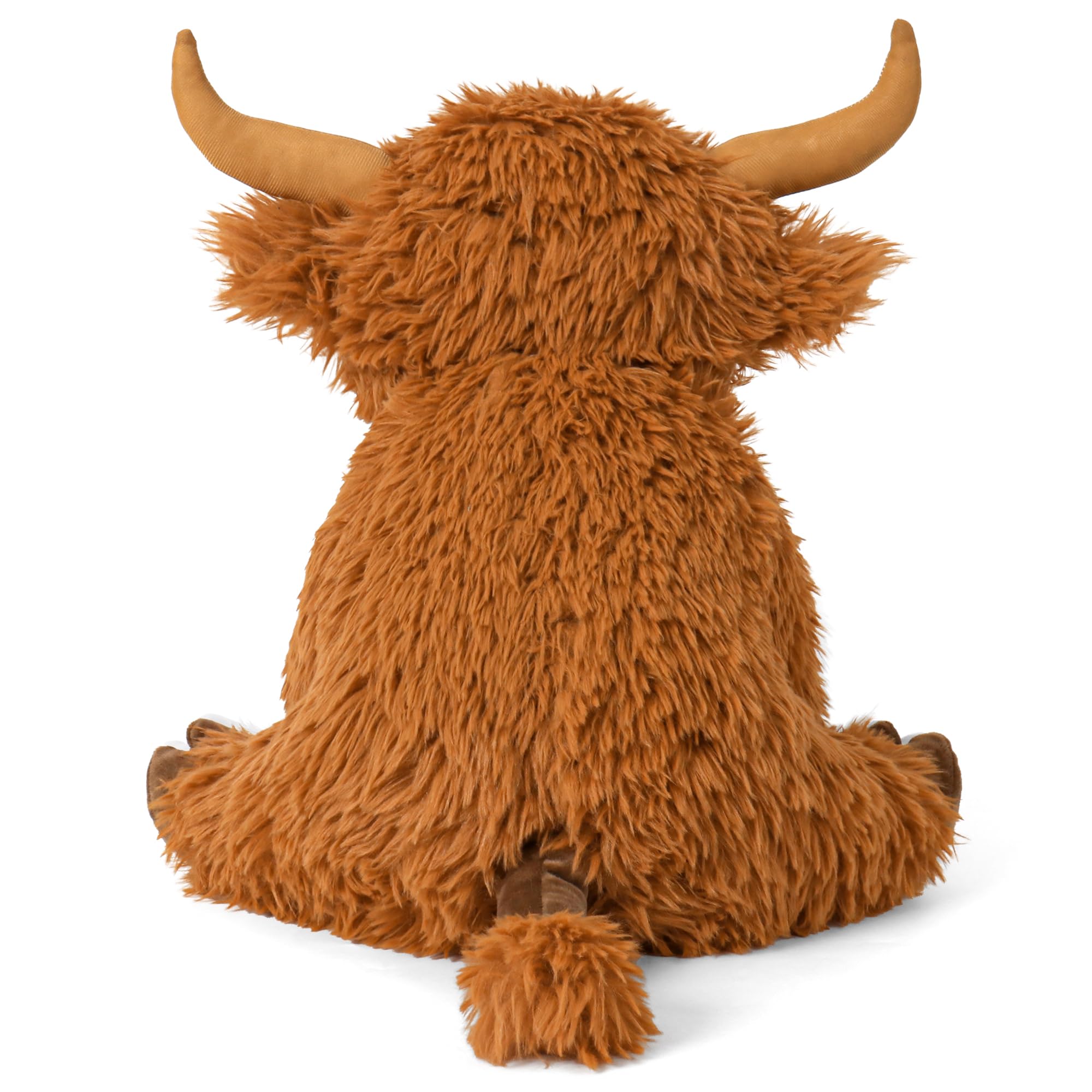 Wepop Highland Cow plush machine washable for easy cleaning