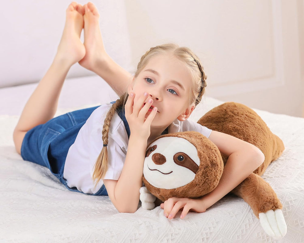 Weighted beads inside Wepop Sloth provide gentle pressure