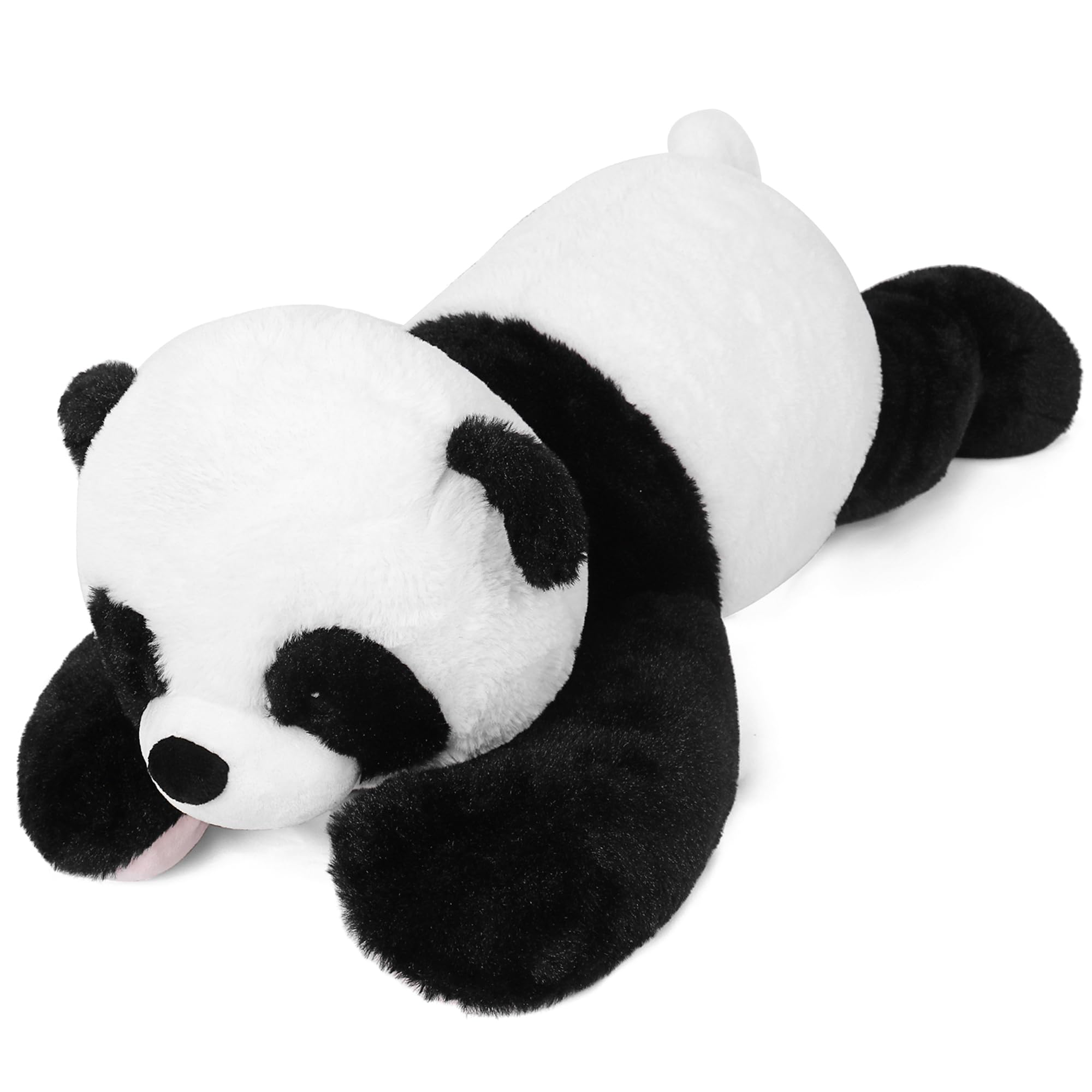 Wepop weighted panda plush 24in for calming hugs and relaxation.