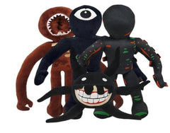 Wepucu doors plush toy in pose showcasing flexible limbs for versatile play and cozy decor