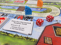 Life on the Farm pasture scene conveys authentic Minnesota farming vibes.