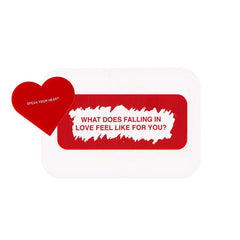 WE'RE NOT REALLY STRANGERS daily prompts cards spread for intimate conversations.
