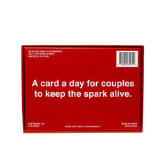 WE'RE NOT REALLY STRANGERS heart-shaped scratch tool ready to reveal prompts.