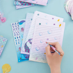 WERNNSAI Mermaid invitations simplify party planning and notes.