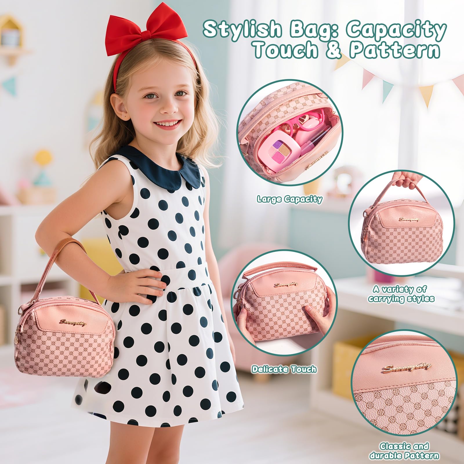 WESAYEE comb with mirror for grooming play on the go