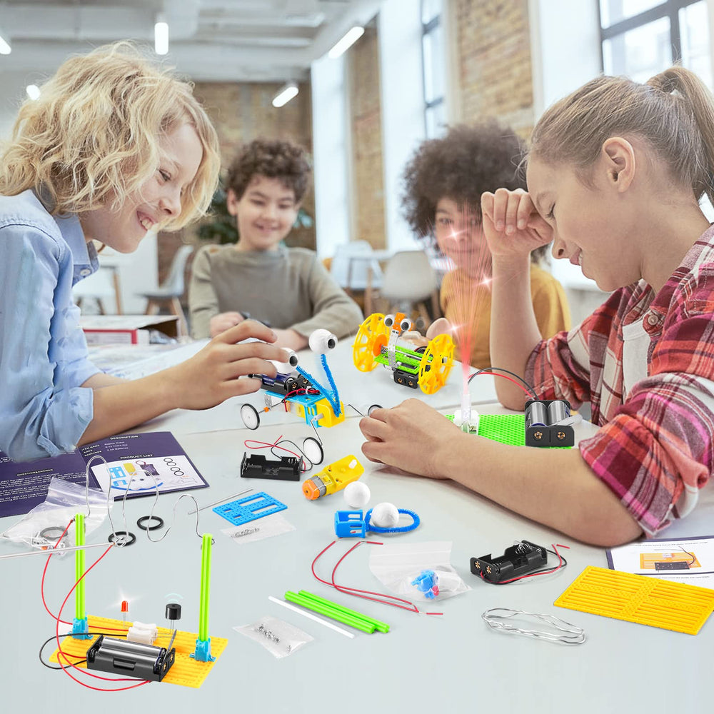 WESAYEE motor-kit: beginner-friendly electronics set for hands-on construction.