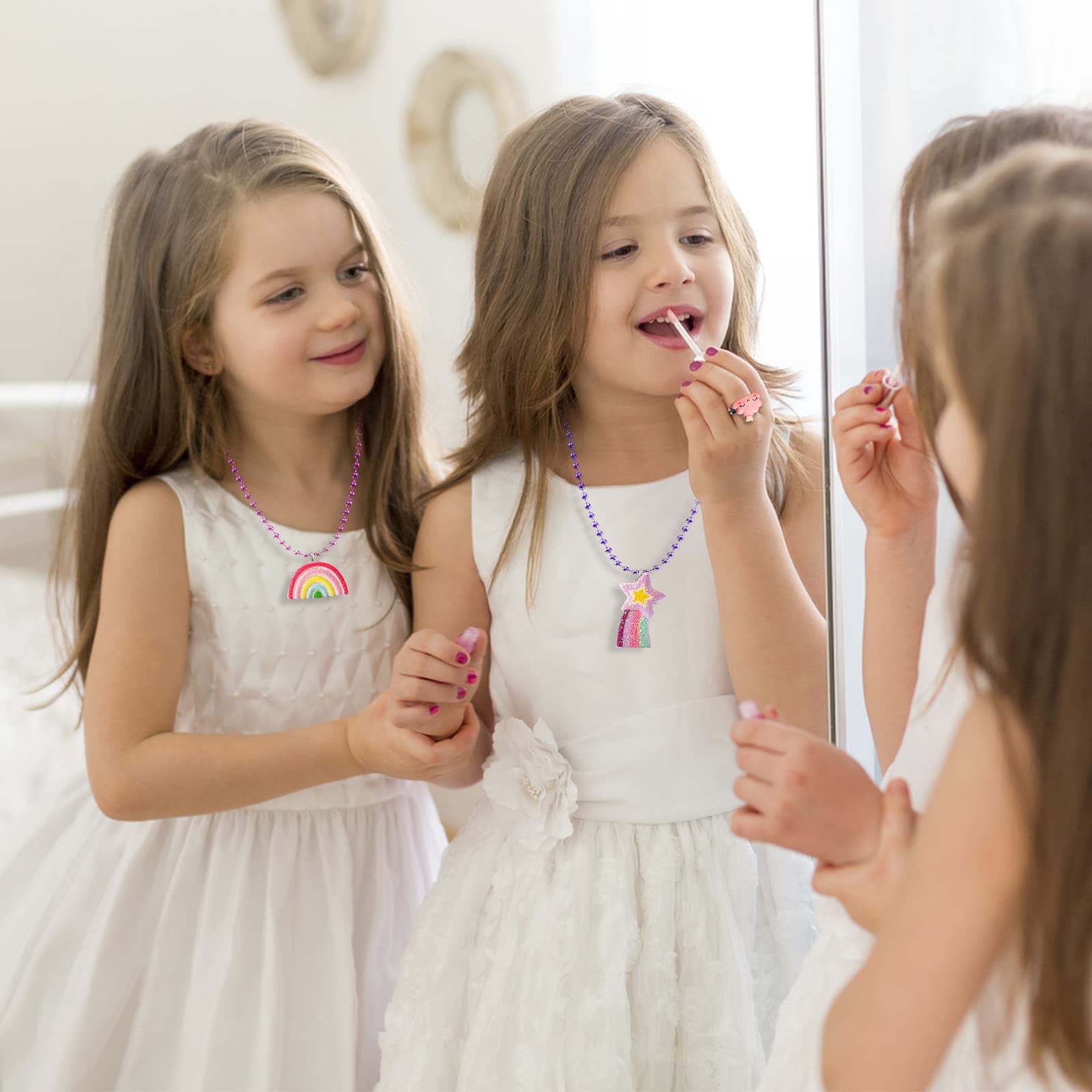 WESAYEE gift-worthy jewelry set, ideal for little girls ages 4–8.