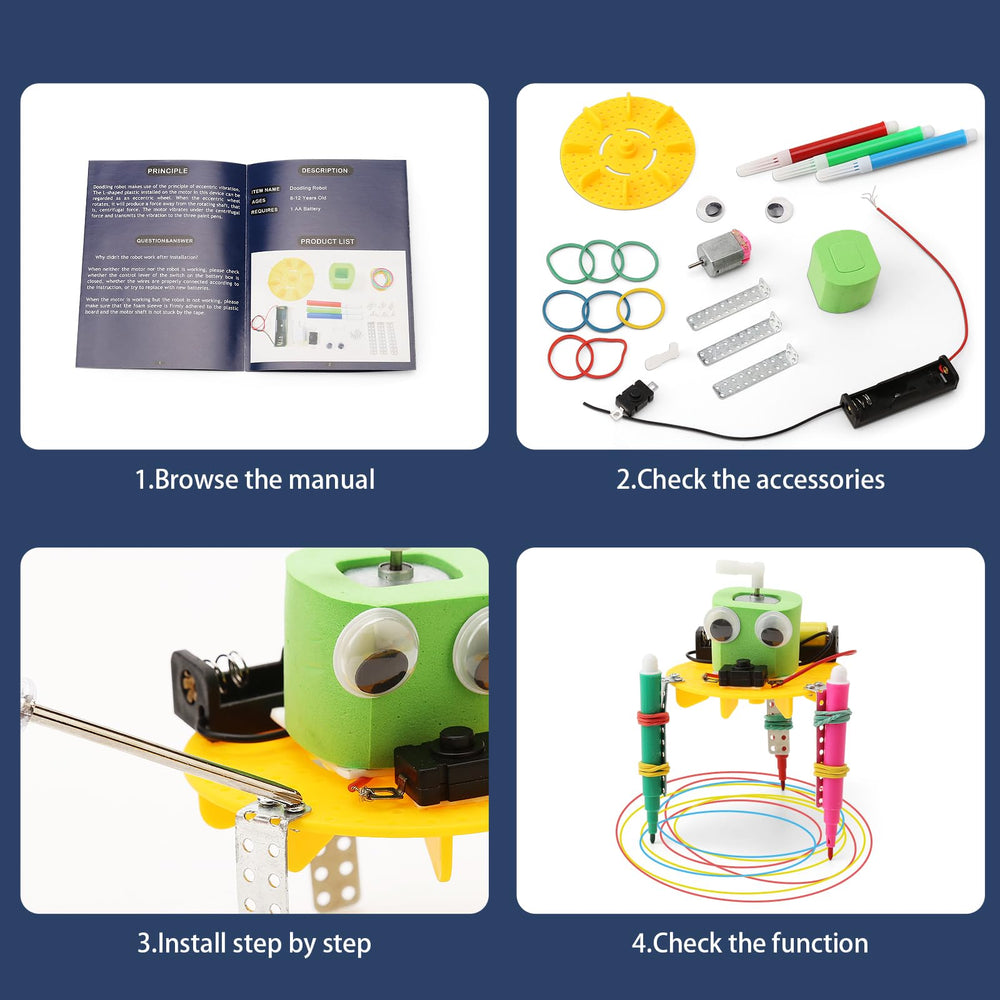 WESAYEE Packaging shows a ready-to-gift STEM activity set