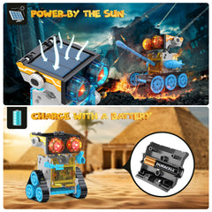 Wesfuner 243-piece set showcases abundant components for robotics exploration.