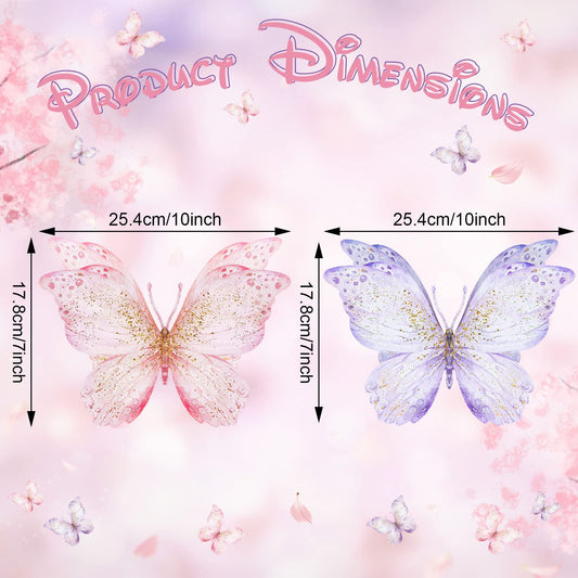 Wesiti 18-piece butterfly decorations for quick, eye-catching 3D centerpieces