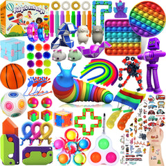 WESKMENS stretch tubes bundle for calming fidget play and focus