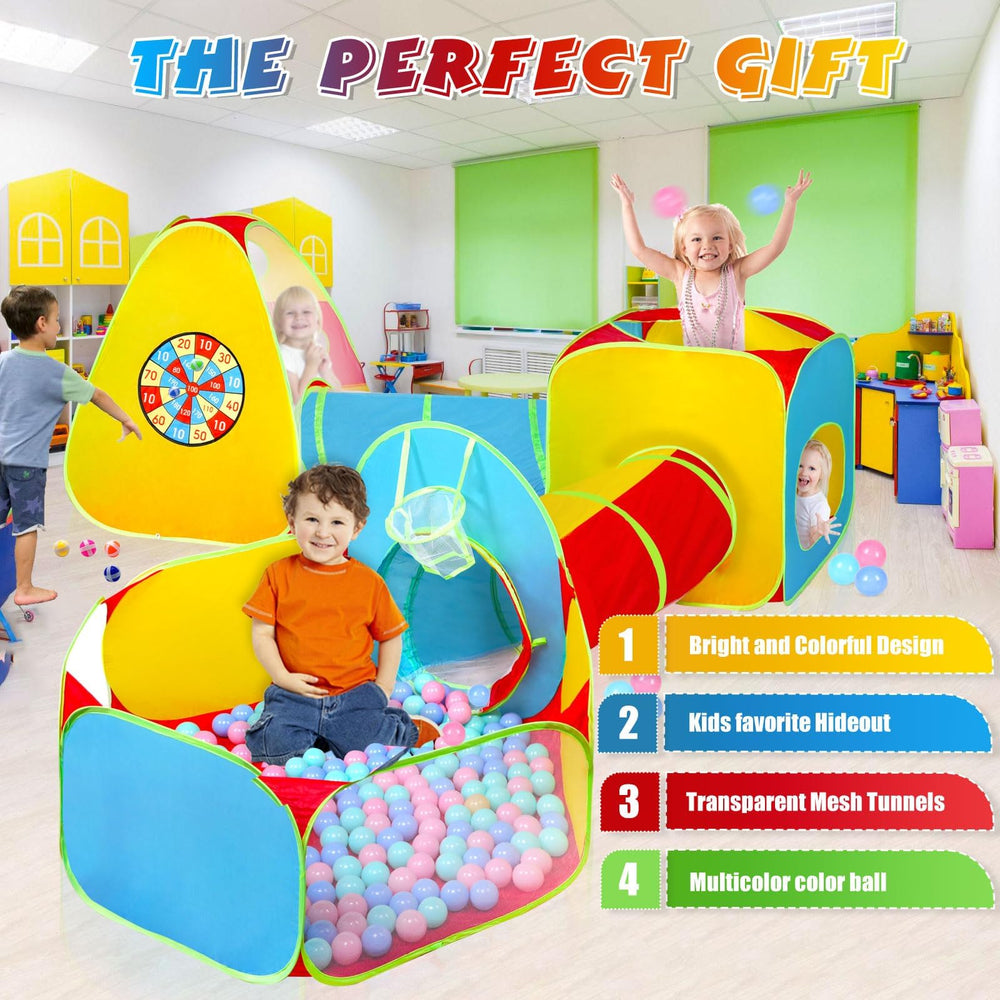 WESKMENS ball pit balls (50pcs) offer tactile play and sensory enrichment.