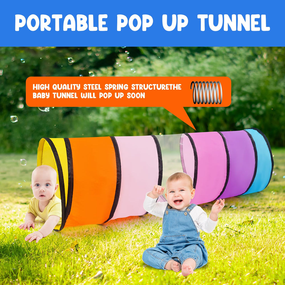 WESKMENS tunnel doubles as a small pet tunnel for dogs or cats