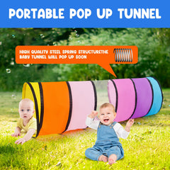 WESKMENS tunnel doubles as a small pet tunnel for dogs or cats