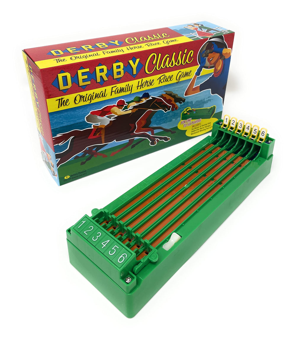 Westminster Desktop Derby: six horses on track for desk-friendly racing fun.