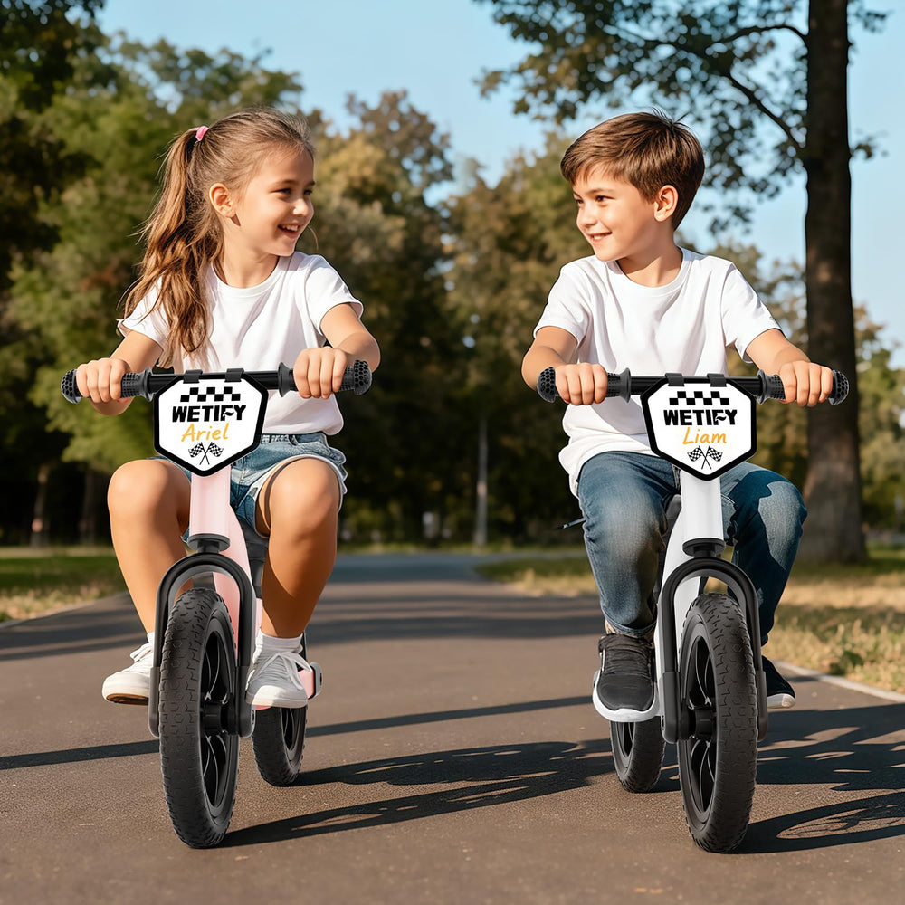 Wetify Balance Bike packaging presented as a gift-ready box.