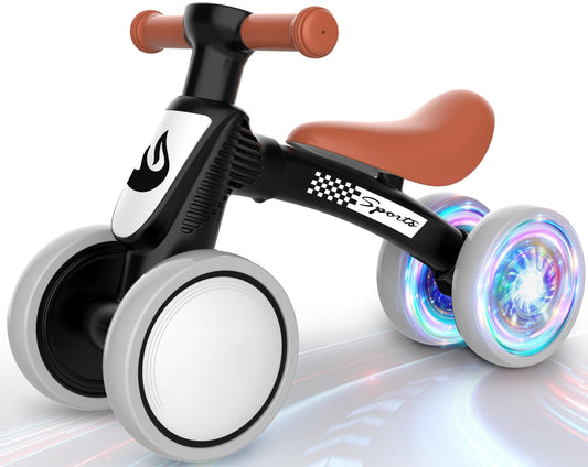 WETIFY colorful lighting rear wheel glows when spun for magical play