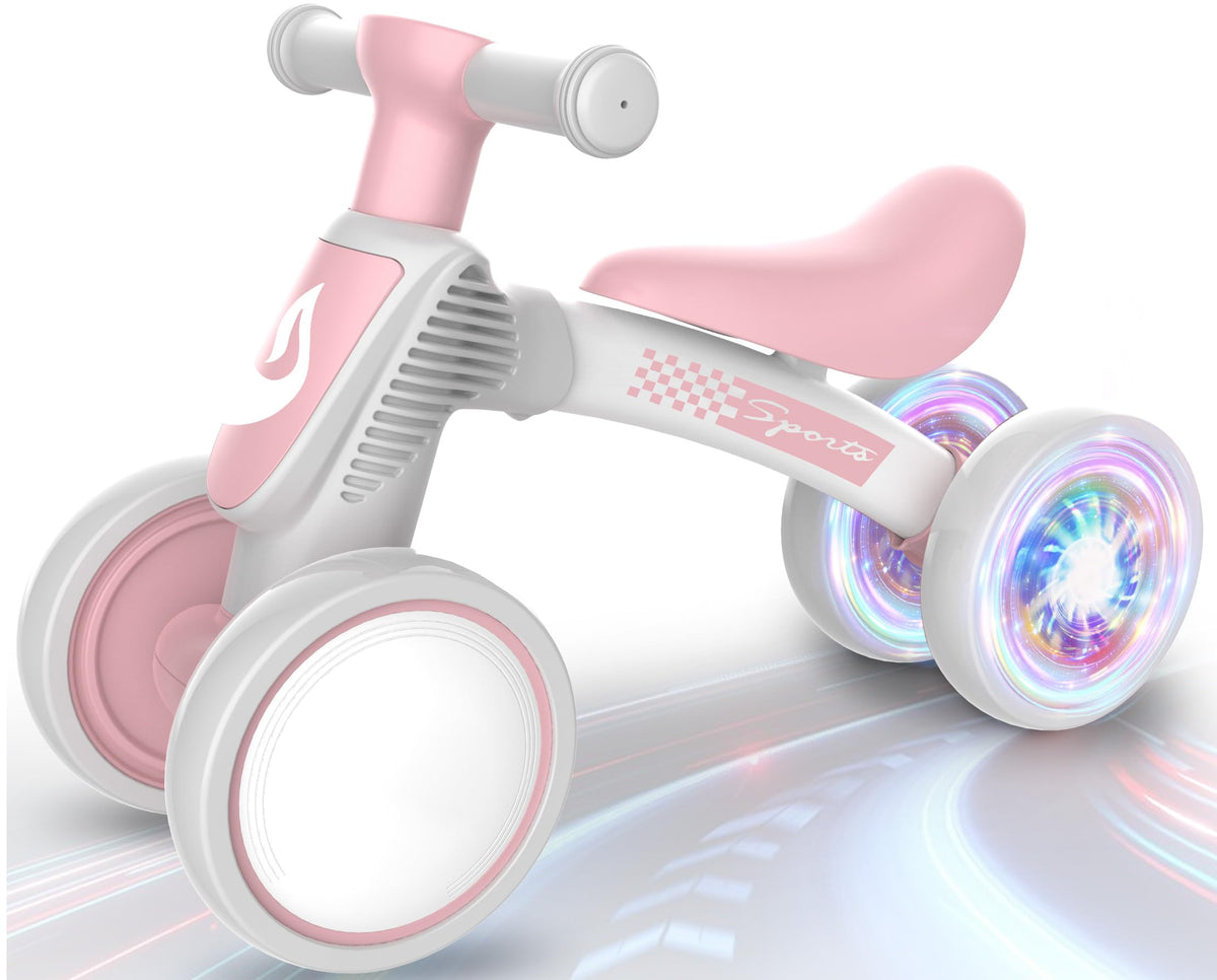 WETIFY bike with colorful lighting rear wheel turning, inviting playful exploration