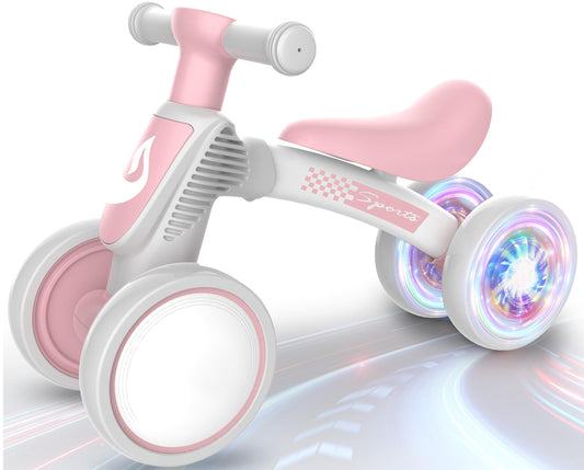 WETIFY bike with colorful lighting rear wheel turning, inviting playful exploration